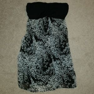 Express strapless dress